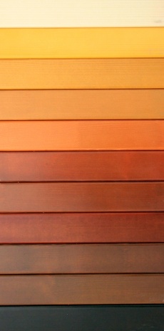 Holzfenster Farben, Lazurfarben